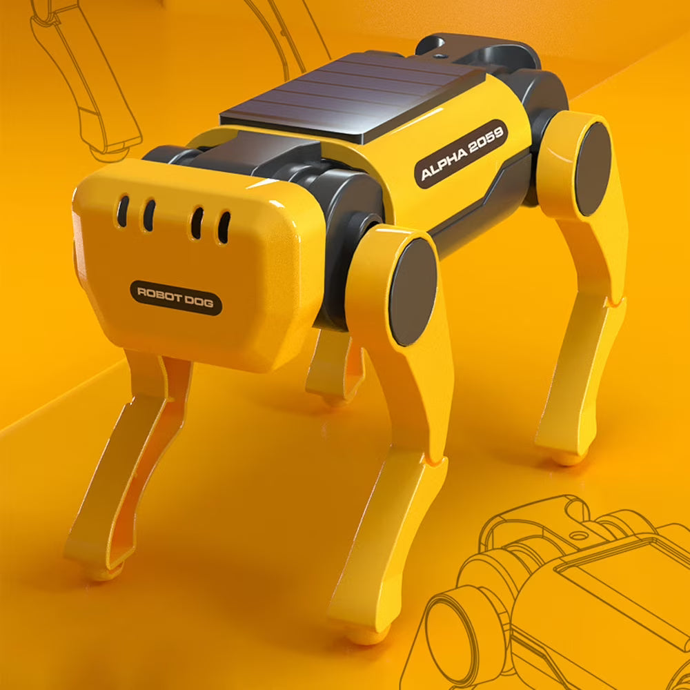 Solar Powered Educational Robot Dog Cattle Kit G920090