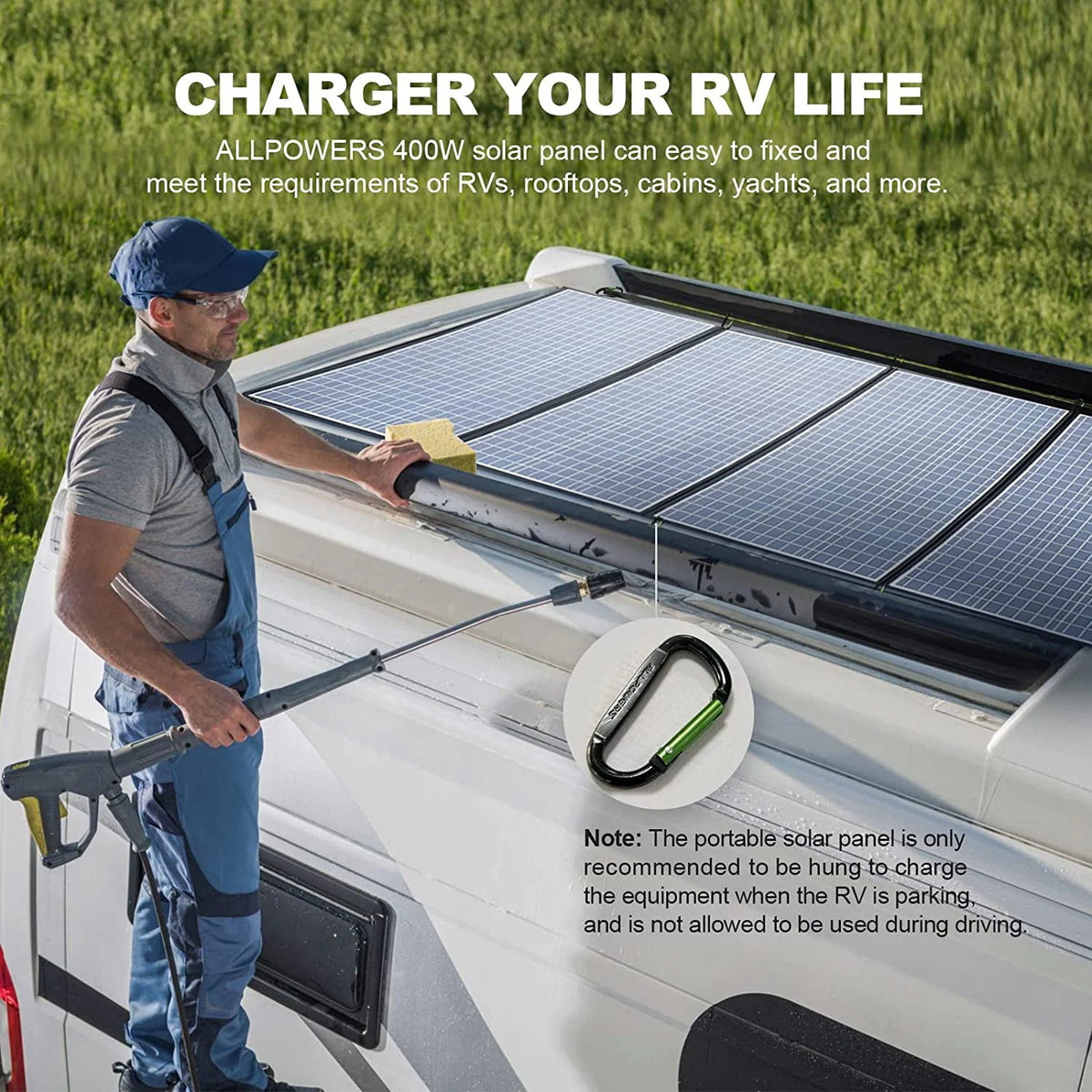 2000W 1500Wh Portable Power Station with 4 AC Outlets B7398