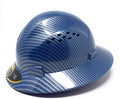 Blue Silver Full Brim Hard Hat with Suspension R965383