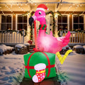 6FT Inflatable Flamingo with Built-in Light G91443