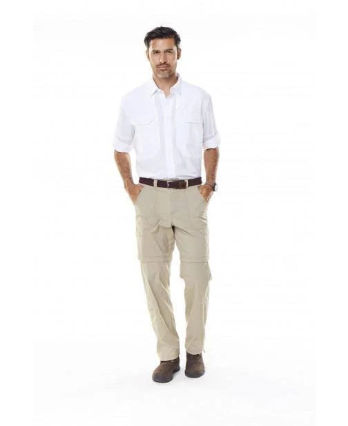 Khaki Traveler Zip N& Go Pant R970715