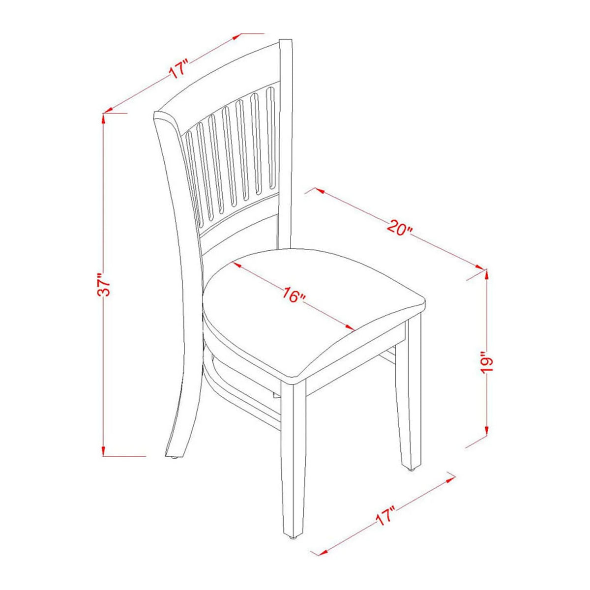 Small Kitchen Table & 4 Dining Chairs Oak D517650