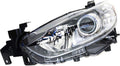 Mazda 6 Headlight Assembly 2014 2015 2016 Passenger Side Halogen K855298