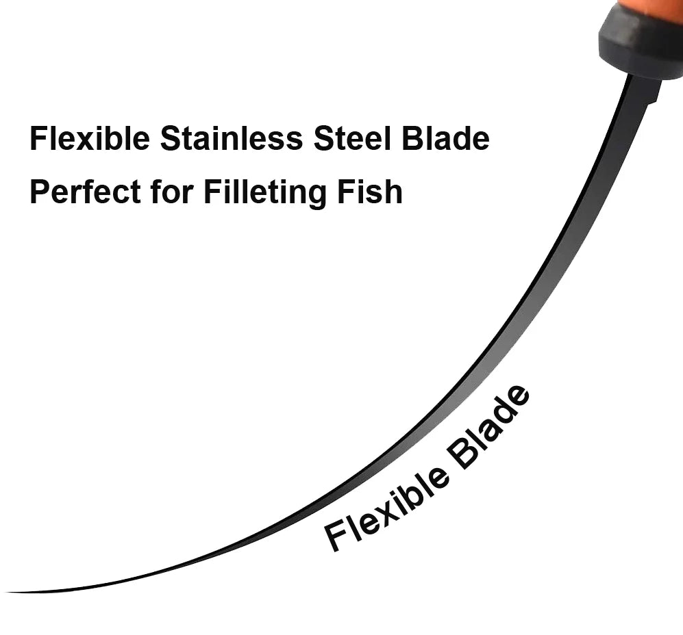 Stainless Steel Fillet Knife with Sheath P87920