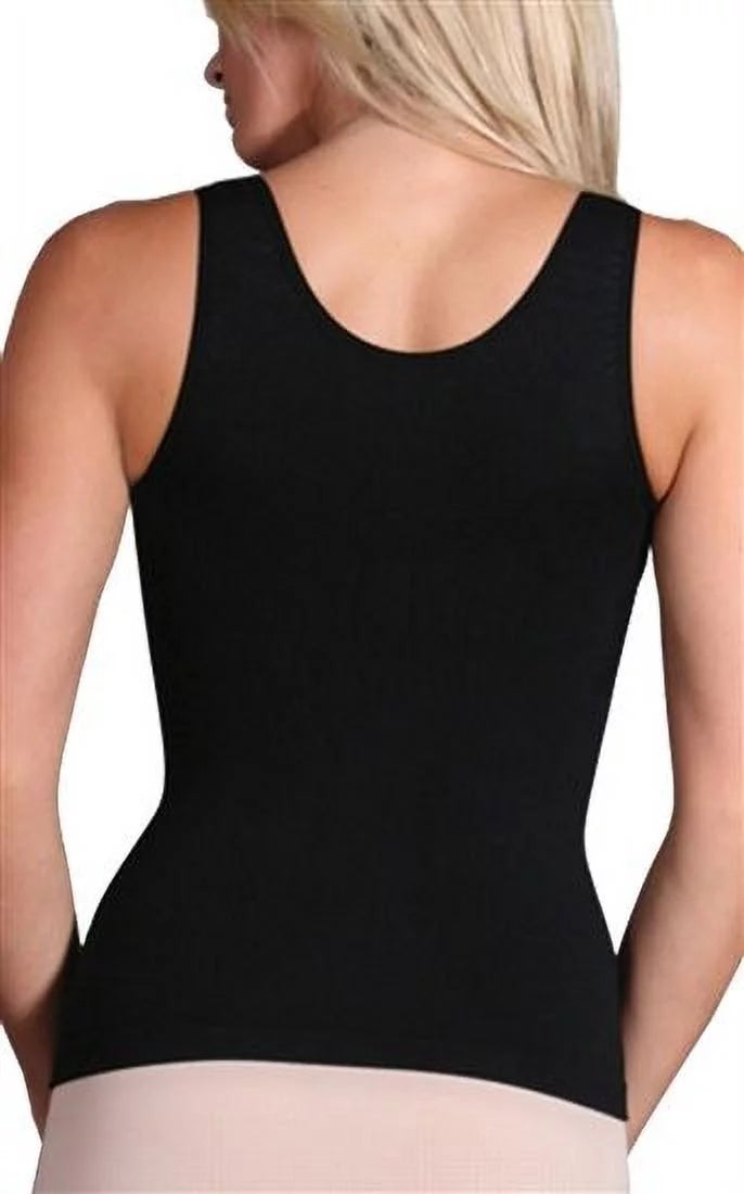 Plus Shapewear Tank Top with Wire-free Bra B756565