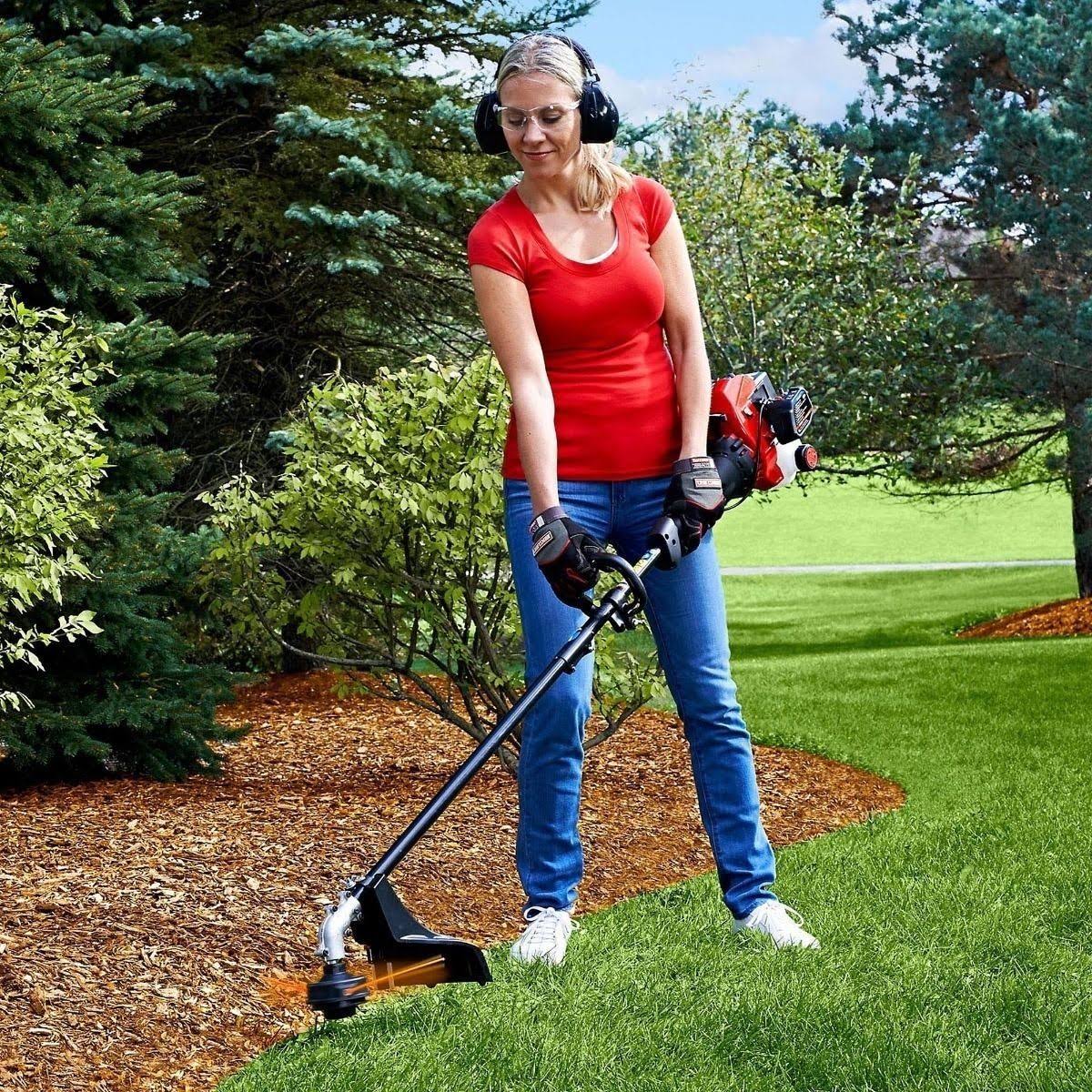 Gas Trimmer 25 cc 2-Cycle Straight Shaft R654