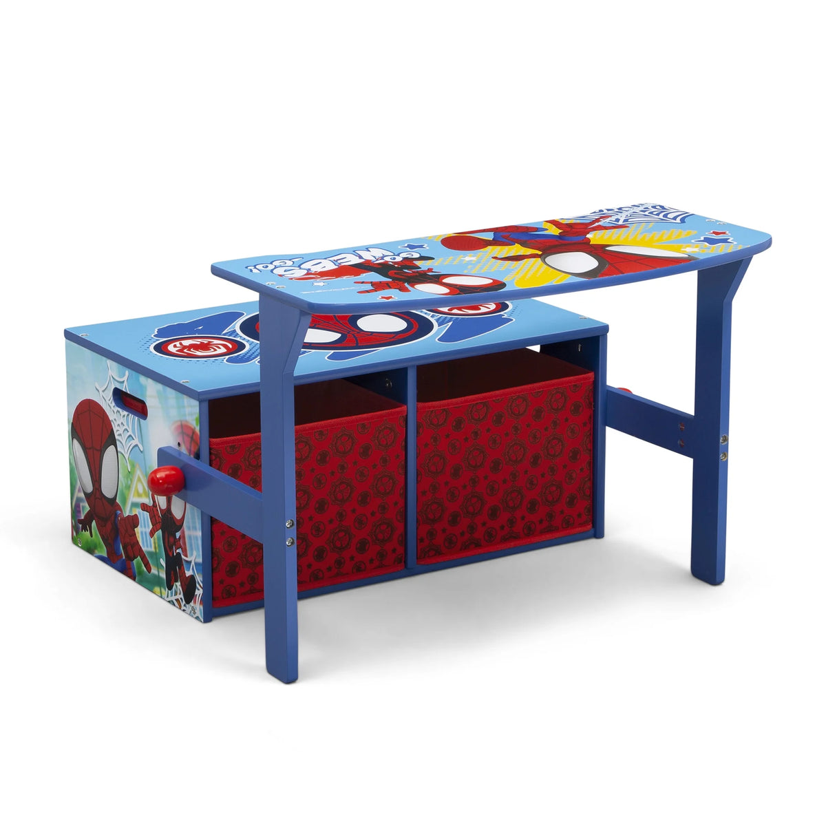 Blue/Red 2-in-1 Activity Bench and Desk T57119