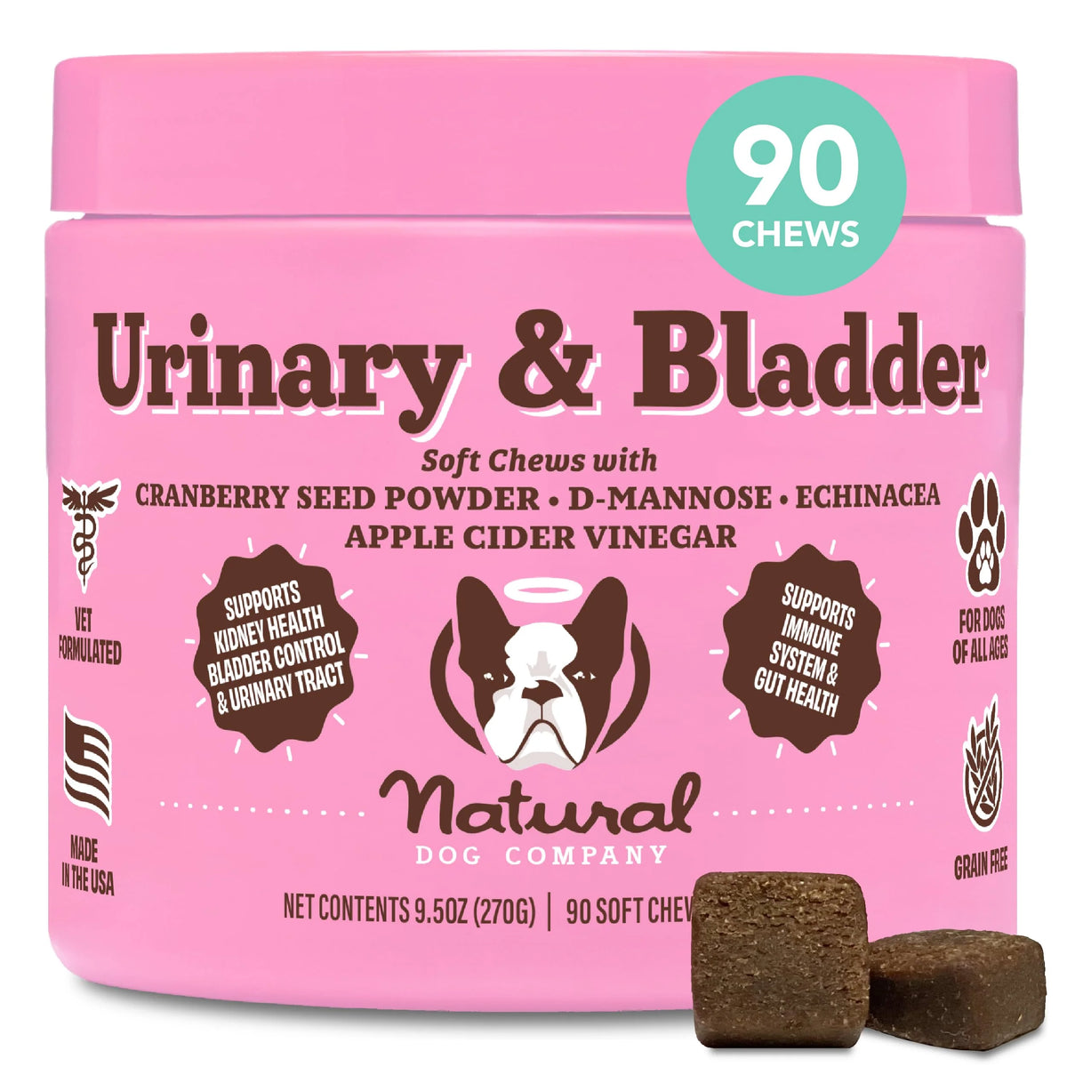 Cranberry Supplement for Dogs 90 Soft Chews O178
