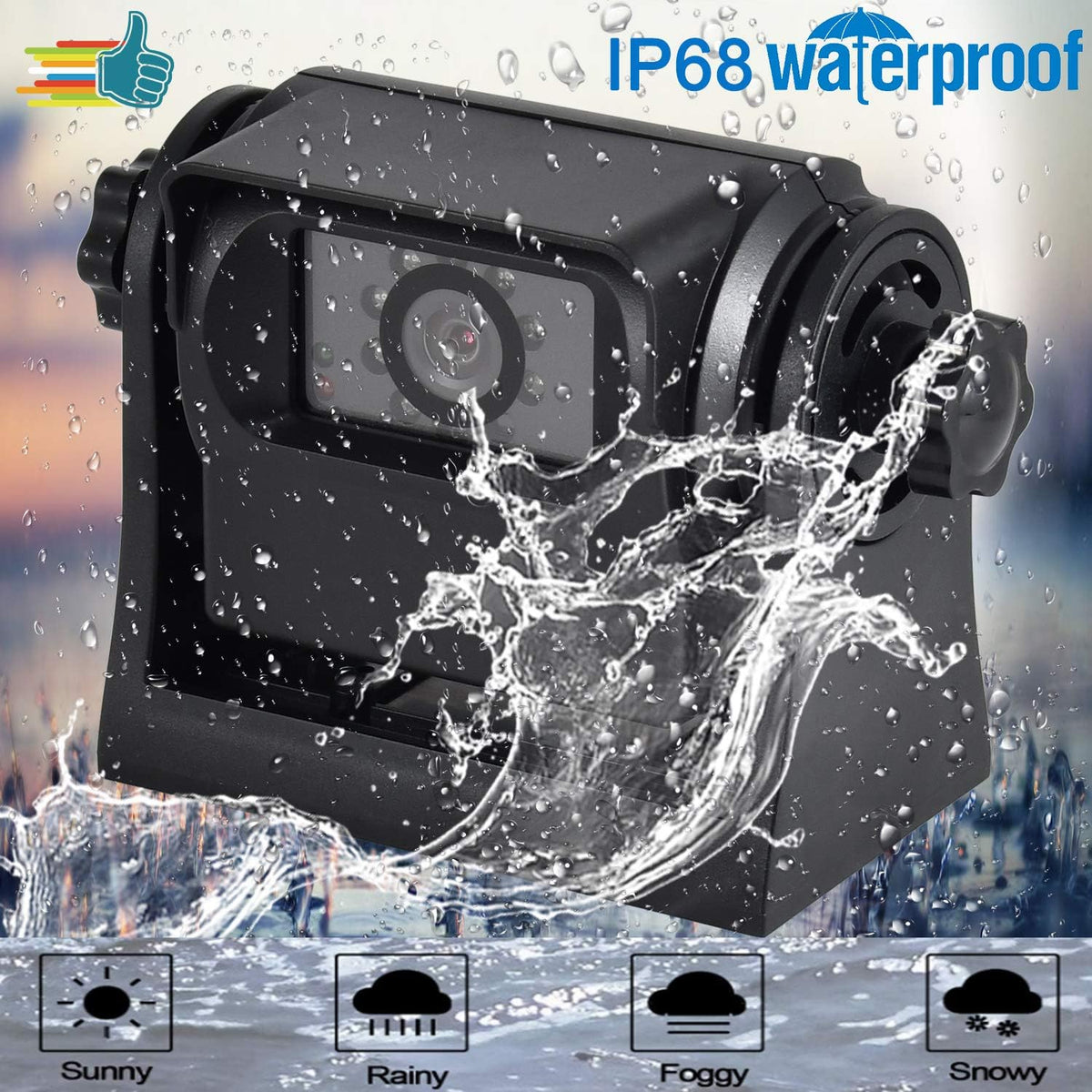 WiFi Magnetic Wireless Backup Camera F1168