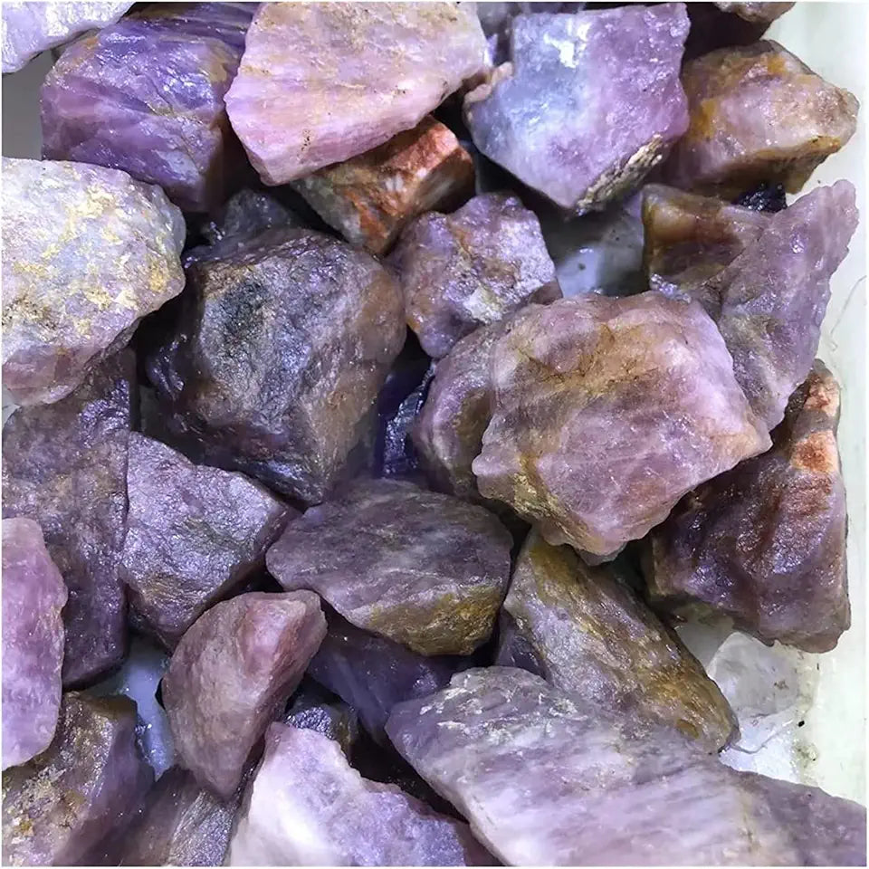 Pink Amethyst Rough Stone Mineral Specimens 150g U148287