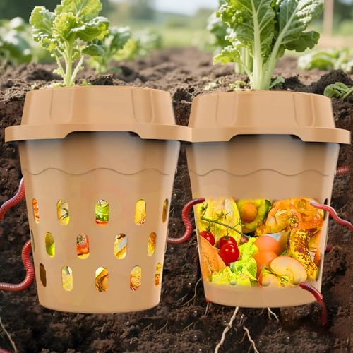 8L Worm Composter Bin with Aeration B190035