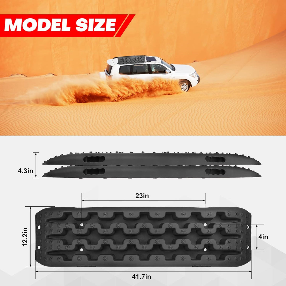 4X4 Recovery Traction Boards Pack of 2 J29246