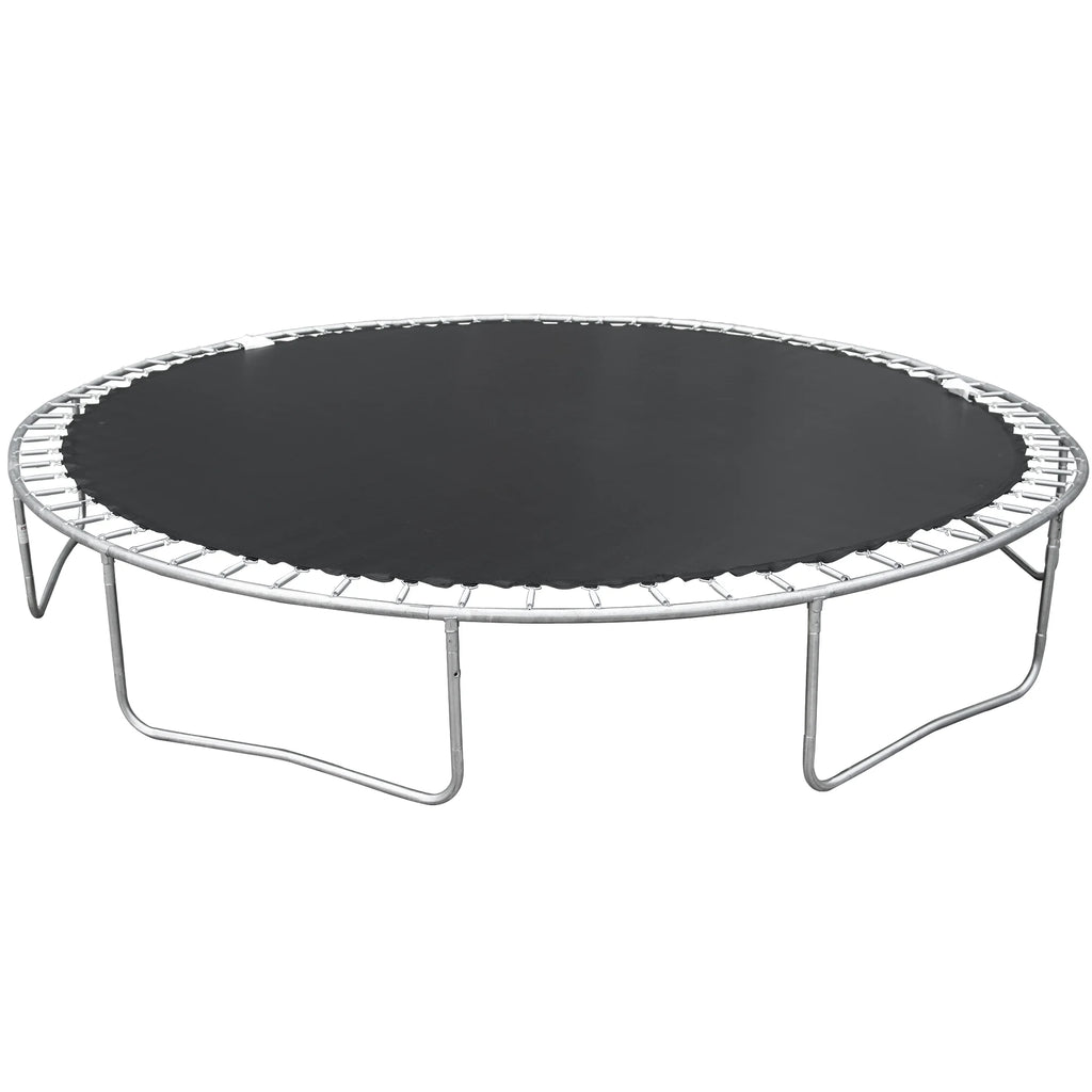 14FT Trampoline with Basketball Hoop, Safety Enclosure Net, and Ladder S417037