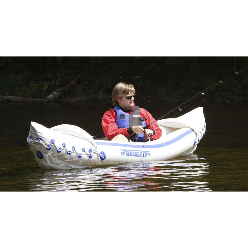 2 Person Inflatable Kayak with Paddles, Pump, & Seats L363294