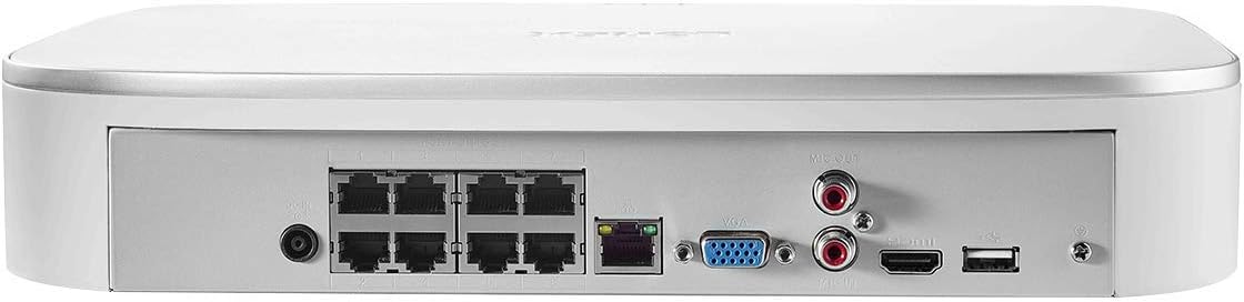 4K 8-Channel NVR System with 6 4K 8MP IP Cameras, 3TB Hard Drive E375797