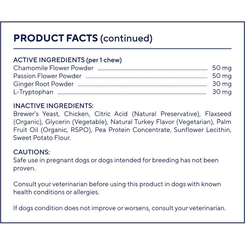 Calming Soft Chews M903636