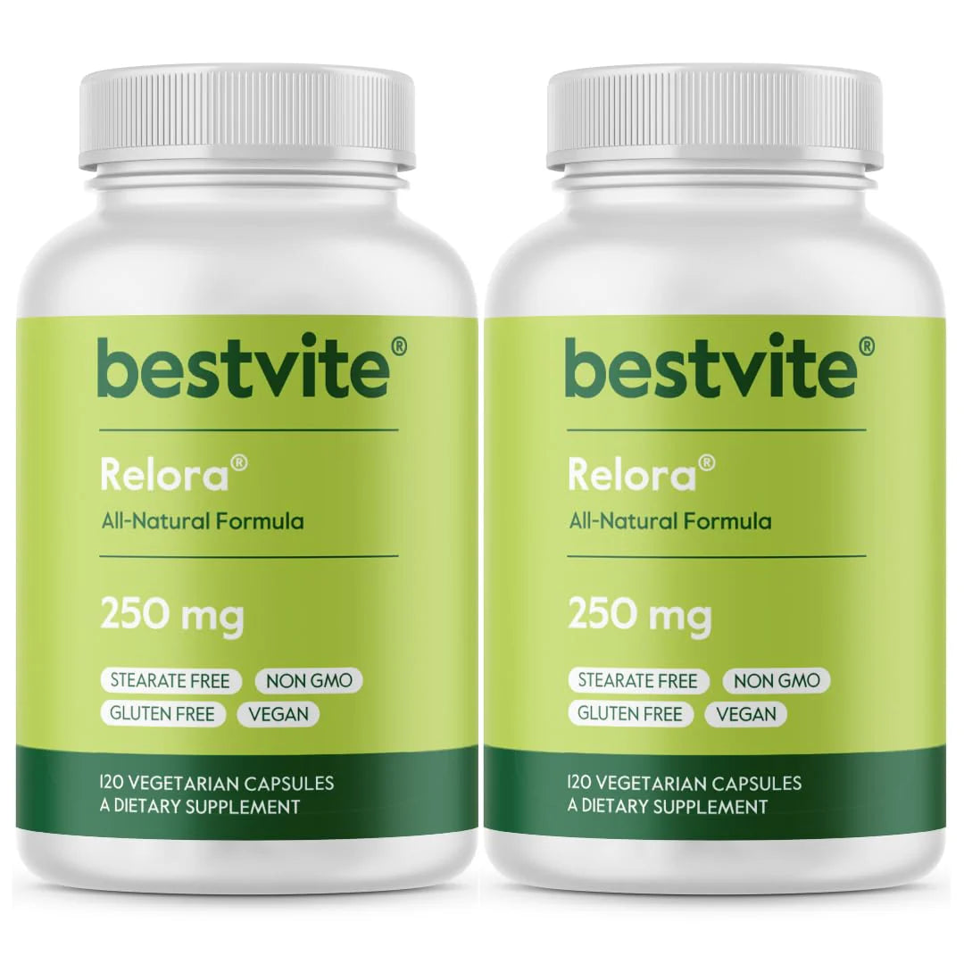 Relora 250mg 240 Vegetarian Capsules F90498