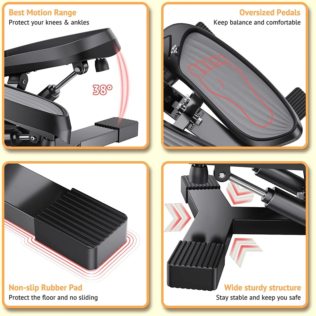 Portable Stair Stepper with Resistance Band Z26690