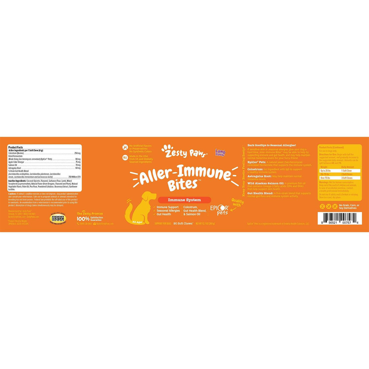 Lamb Allergy & Immune Mini Bites for Dogs O9686