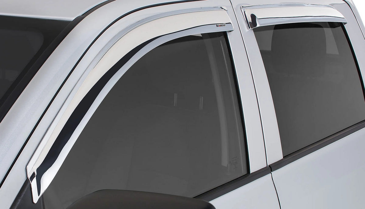 Chrome Sidewind Deflector for 4-Door D5495