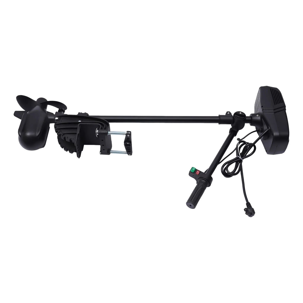 Black Electric Outboard Engine Motor V608