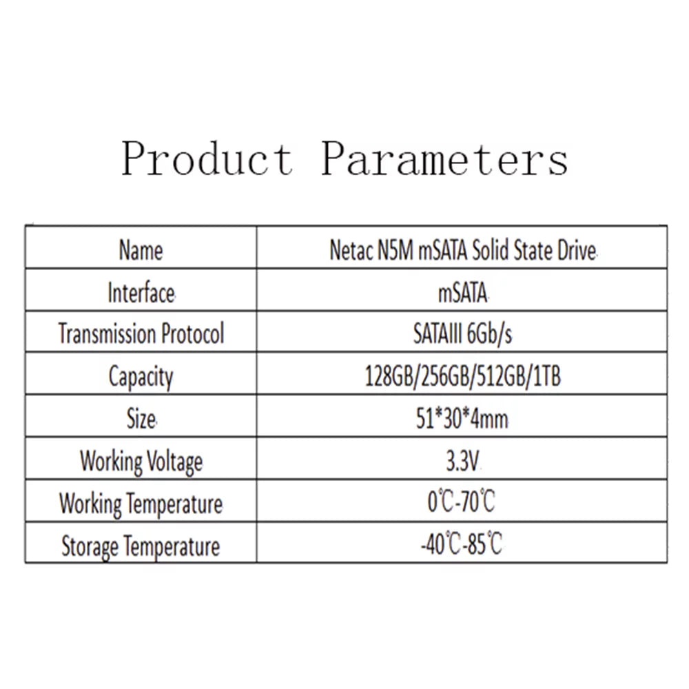 256GB mSATA SSD R1637