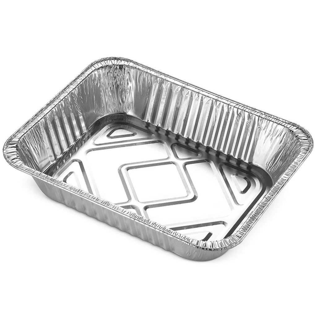 Aluminum Foil Pans With Lids, 9" x 13", 30 Pack A139531