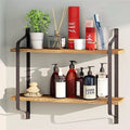 Wooden Floating Shelves 2 Tier Z399291
