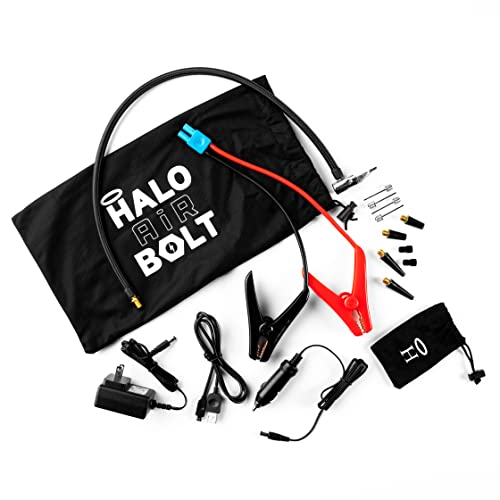 Portable Emergency Power Kit with Tire Pump and Car Jump Starter W8439
