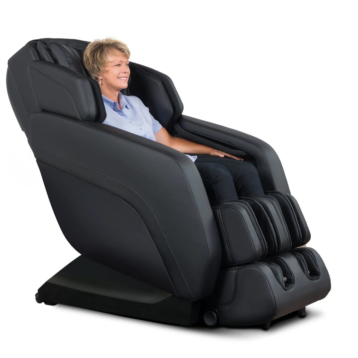 Full Body Zero Gravity Shiatsu Massage Chair with Heat and Air Massage System O66208