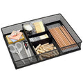 Mesh 3 Slot Desk Drawer Organizer with Adjustable Dividers A1773