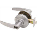 Satin Chrome Storeroom Small Format Lock with Latch and Strike J771428