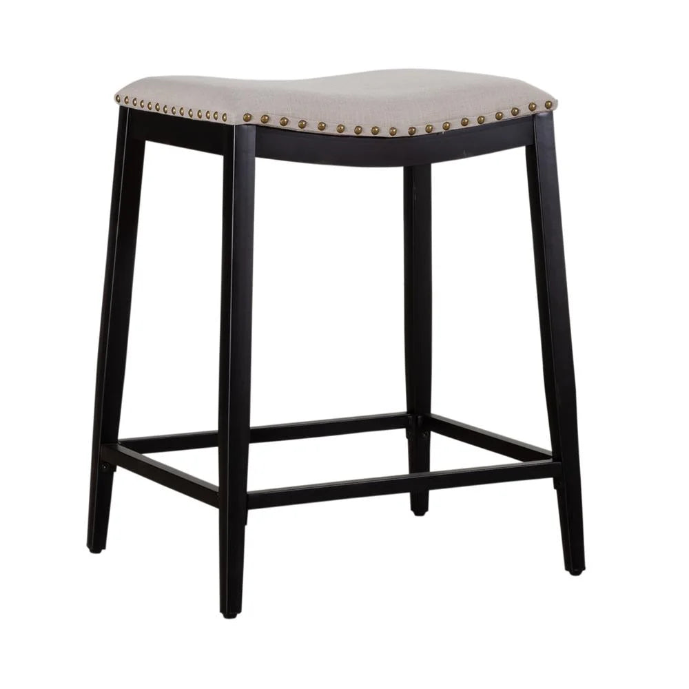 Black Set of 2 Counter Chair C353