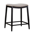Black Set of 2 Counter Chair C353