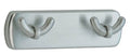 Brushed Chrome Quadruple Towel Hook J497