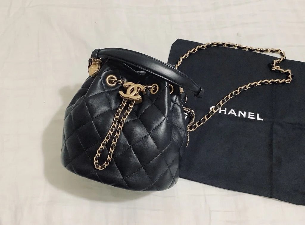 Black Bucket Bag P51830