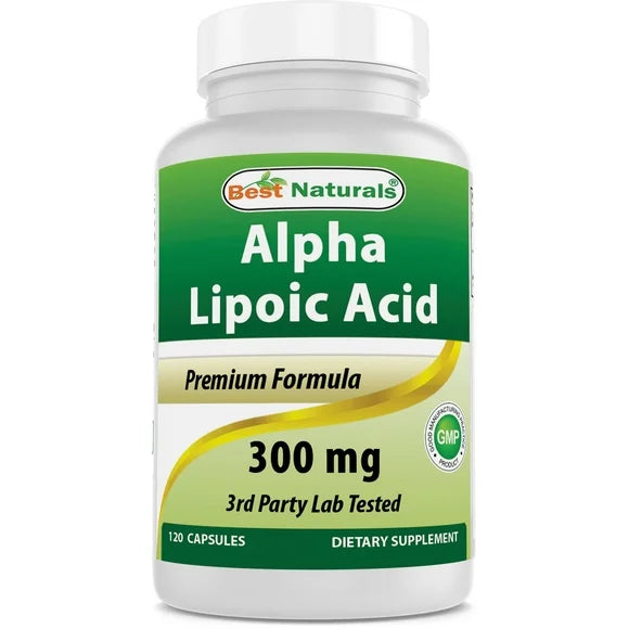 Alpha Lipoic Acid 300 mg 120 Capsules B7288