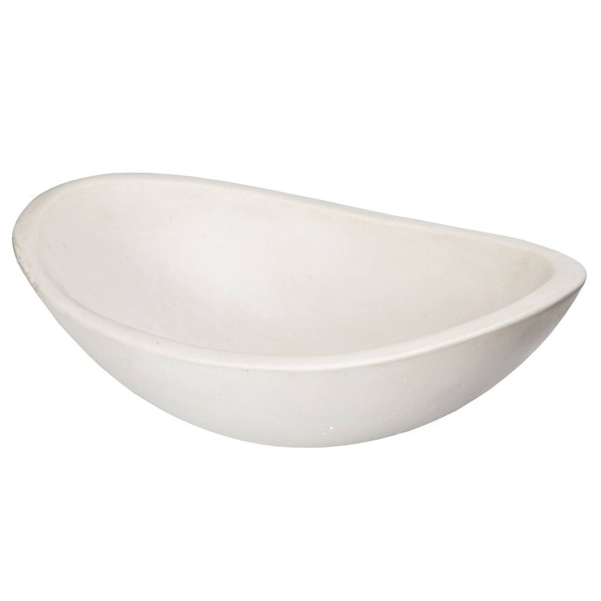Cream Concrete Vessel Sink Y84578