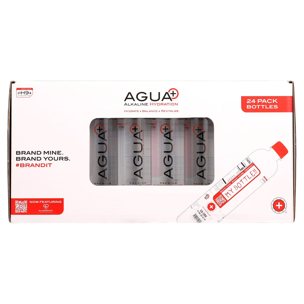Alkaline Water, 16.9 fl oz Bottles (Count of 24) O926